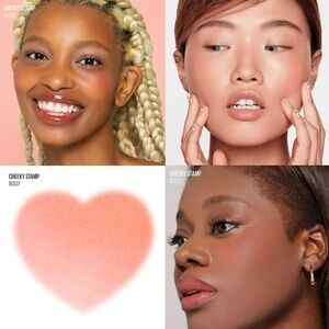 Kaja Bossy Cheeky Stamp- vegan, soft coral, buildable flush, K-beauty